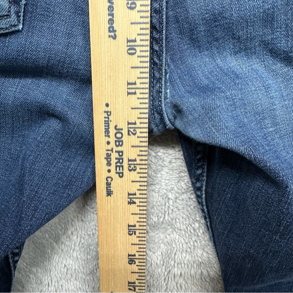 7 For All Mankind Slimmy Luxe Performance Jeans 36x32 Deep Blue - Picture 6 of 8